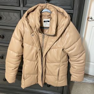 Abercrombie Faux Leather Jacket